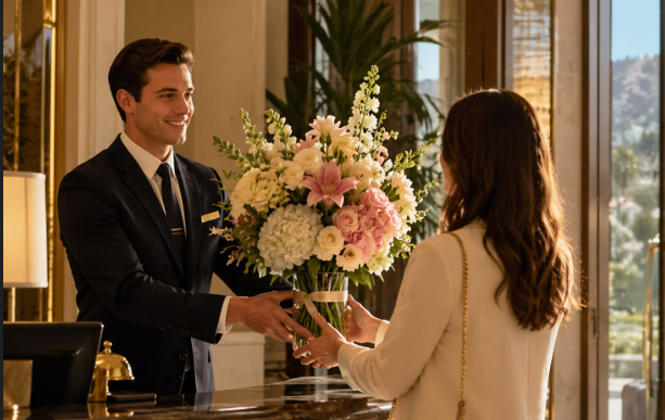 Sending Flowers to a Hotel in Brazil