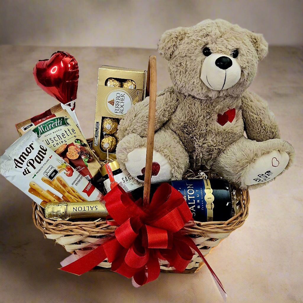 Romantic Feast of Flavors Basket