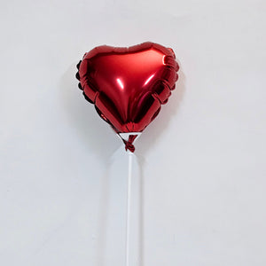 Balão Romântico Coração Vermelho, 11 cm