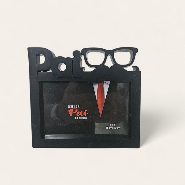 "Melhor Pai do Mundo" Photo Frame (World's Best Dad)