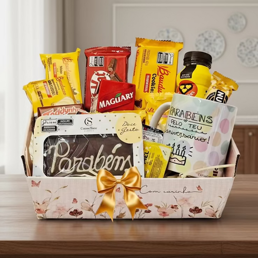 Happy Birthday Morning Basket