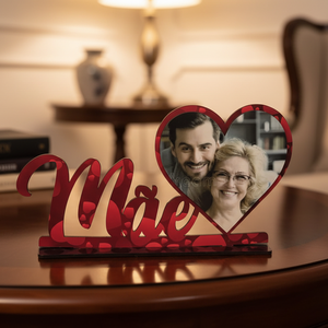 Heart Photo Frame for Mom — Your Photo Printed