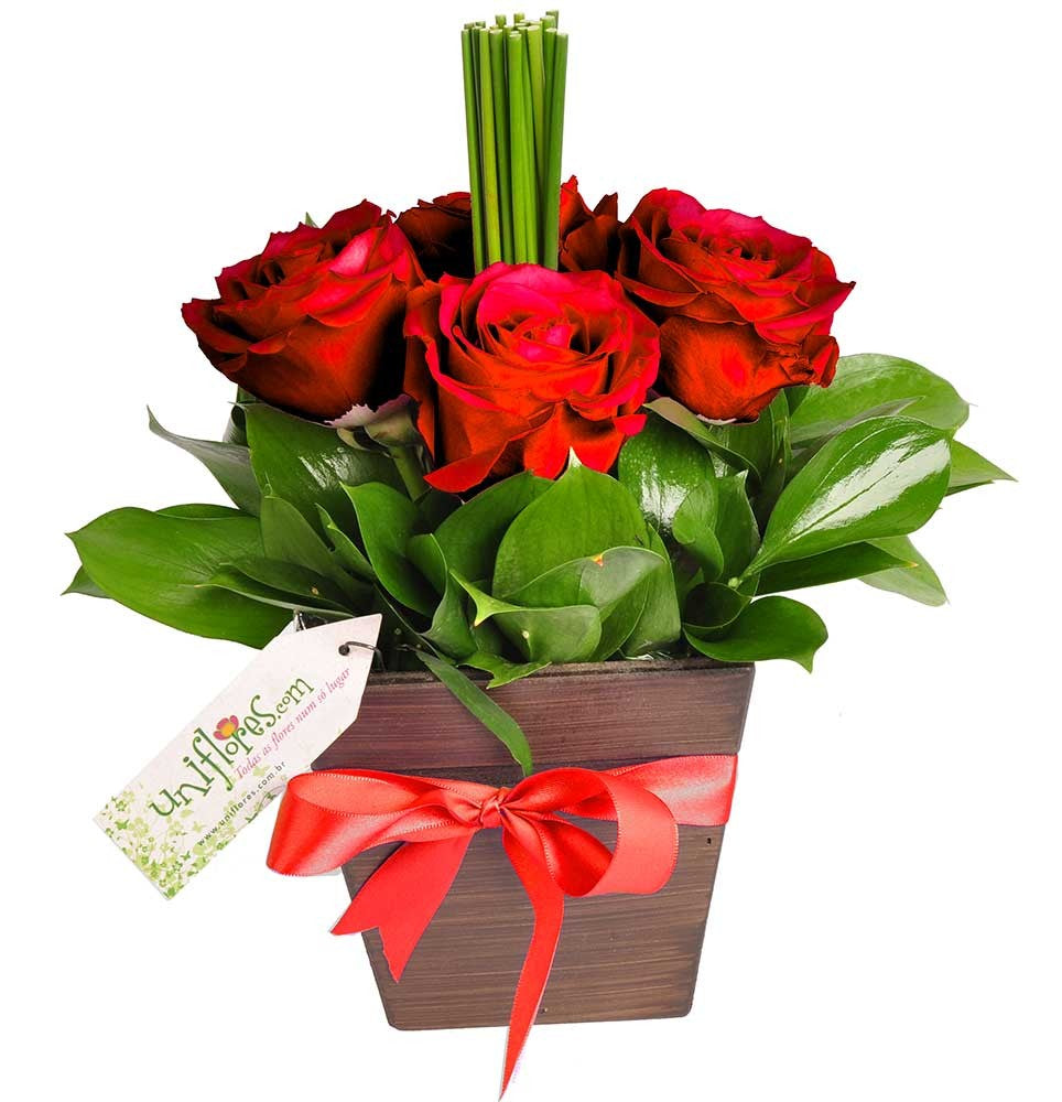Rose Quartet Flower Arrangement