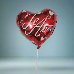 Ballon « Te Amo » (Je t'aime), 18 cm