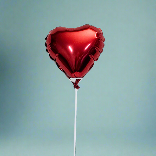 Red Heart Balloon, 11 cm