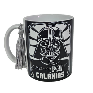"O Melhor Pai das Galáxias" Mug (Best Dad in the Galaxy)