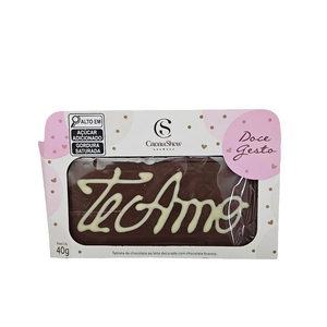 Chocolat « Te Amo » Cacau Show (Je t'aime), 40 g