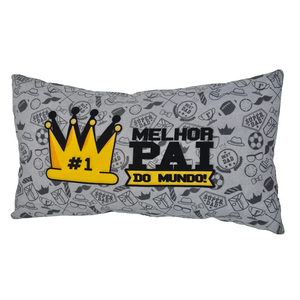 Coussin « Melhor Pai do Mundo » (Meilleur papa du monde)