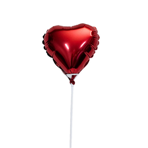 Balão Romântico Coração Vermelho, 11 cm