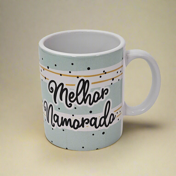 "Melhor Namorado" Porcelain Mug (Best Boyfriend)