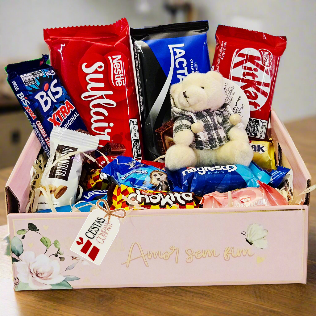 Chocolate & Plush Treat Box