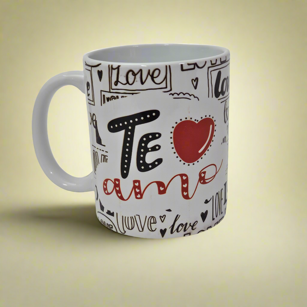 "Te Amo" Porcelain Mug (I Love You)