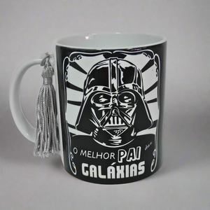 "O Melhor Pai das Galáxias" Mug (Best Dad in the Galaxy)
