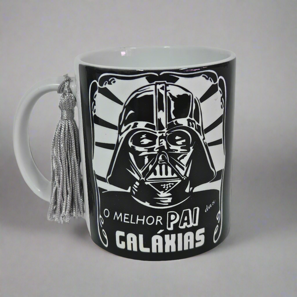 "O Melhor Pai das Galáxias" Mug (Best Dad in the Galaxy)
