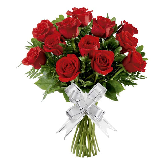 Traditional 12 Roses Bouquet