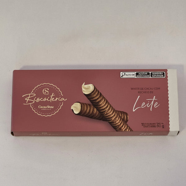Cacau Show Milk Chocolate Wafer, 80 g