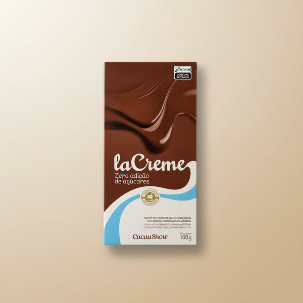 Cacau Show LaCreme Zero Sugar, 100 g