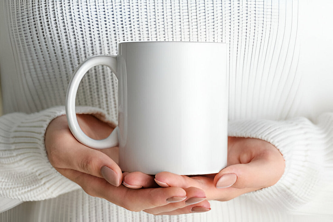 Mug personnalisé — prénom et initiale