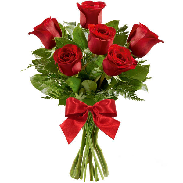 Charme Bouquet with 6 Roses